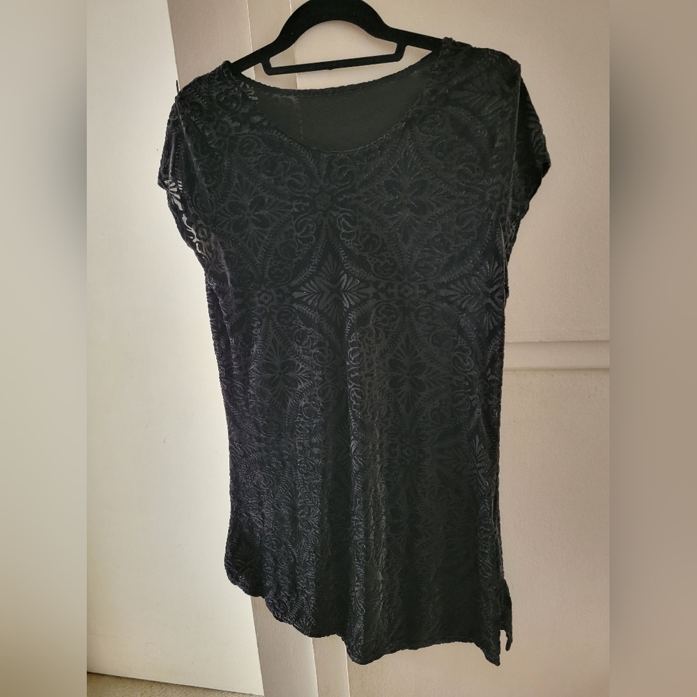 BlackMilk Burned Velvet Tee